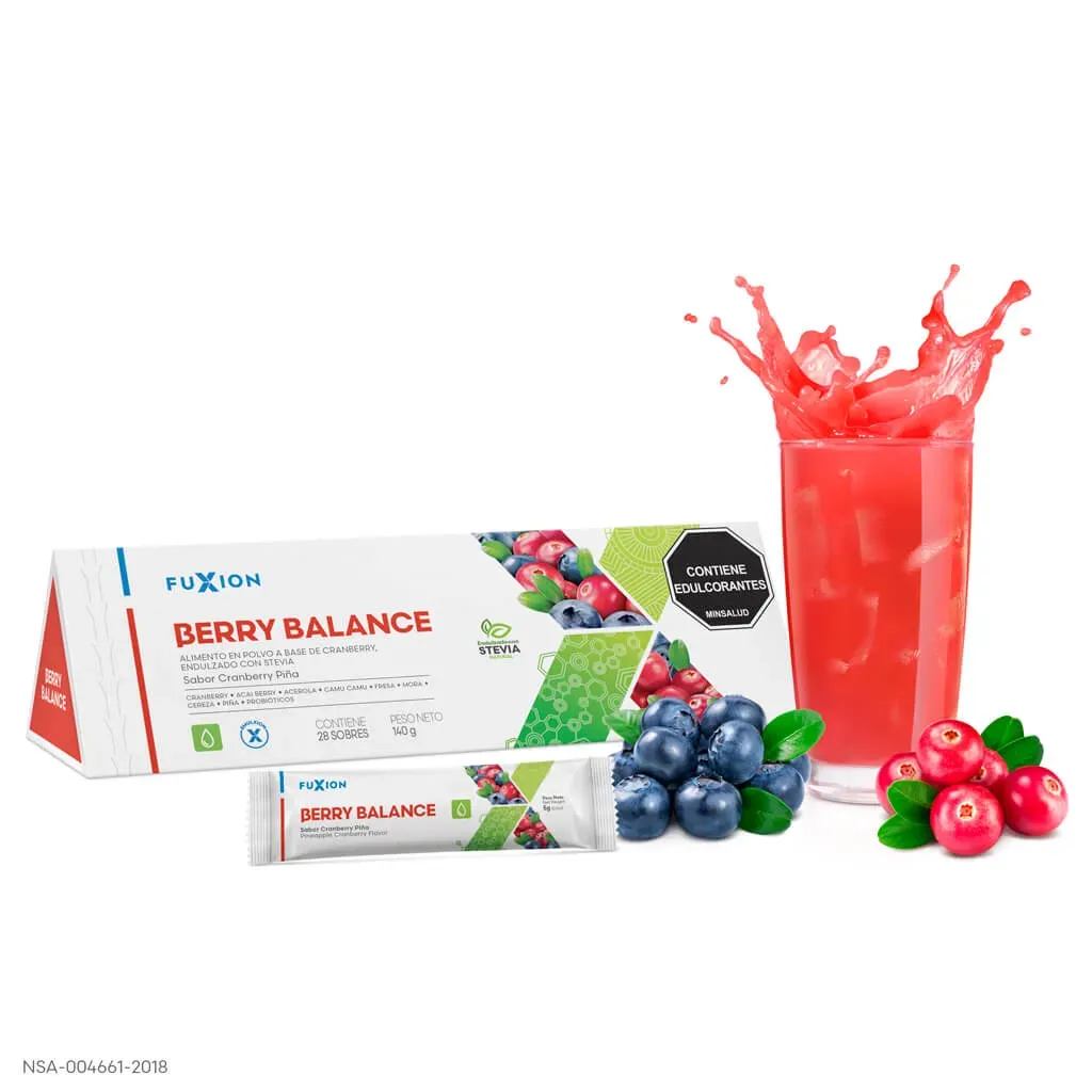 Berry Balance X 28 Sachets | Fuxion Apoya A Tu Organismo Y Mantenlo En Equilibrio