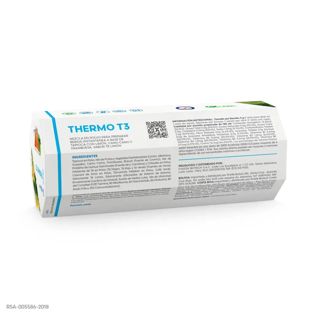 Thermo T3 7 Días | Fuxion Transforma La Grasa En Energía 