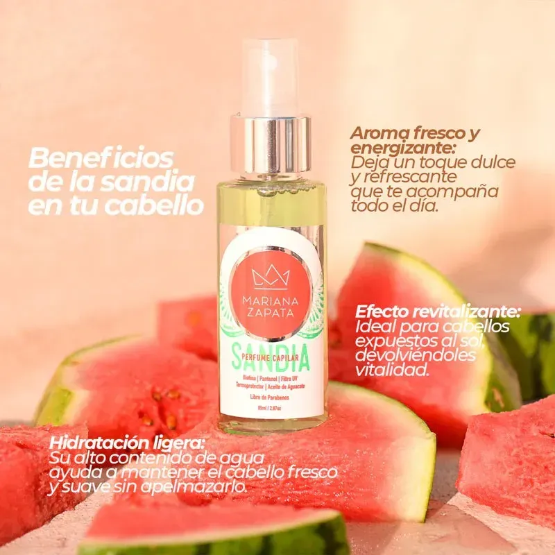 Perfume Capilar Sandía By Mariana Zapata