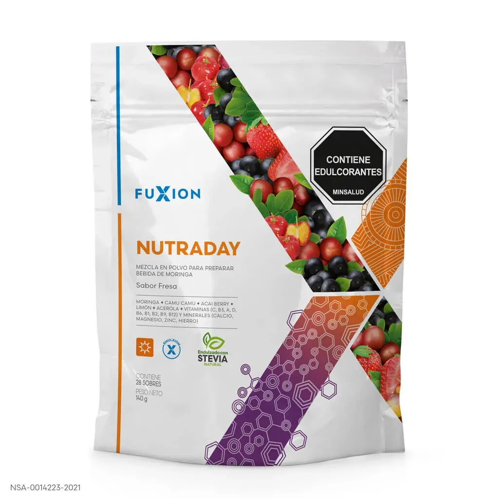 Nutraday  X 28 Sachets | Fuxion - ¡Brinda A Tu Cuerpo Los Nutrientes Que Necesita!