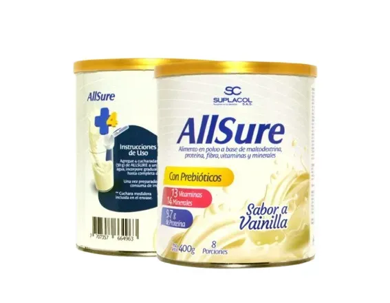 Alimento En Polvo Allsure 400 Gr 