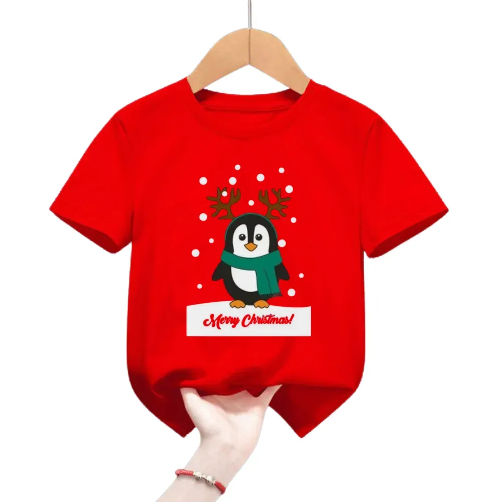 Camiseta Navidad Pinguino