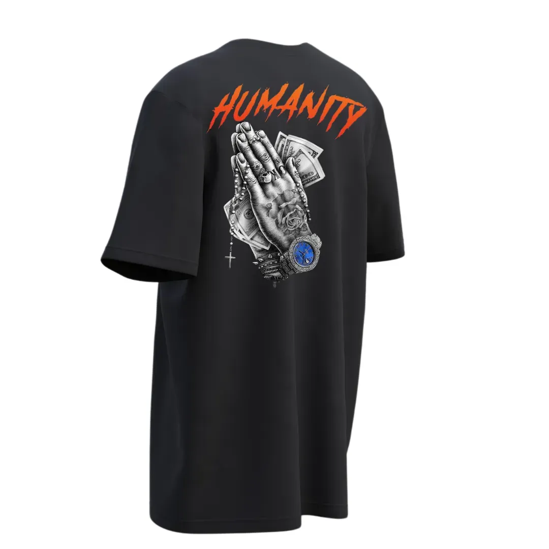 Camiseta hombre Overzise Humanity t-shirt