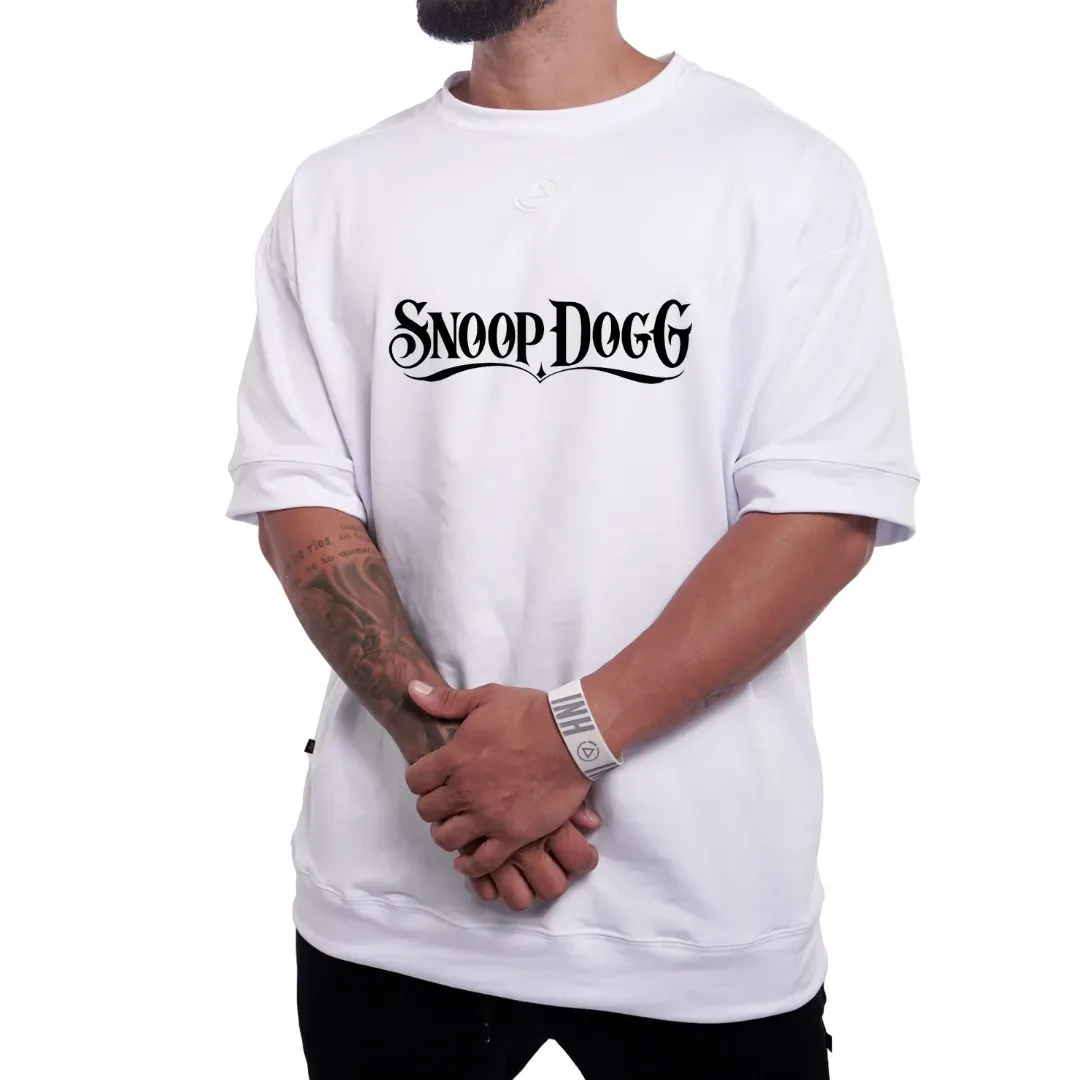 Camiseta blanca Snoop Dog