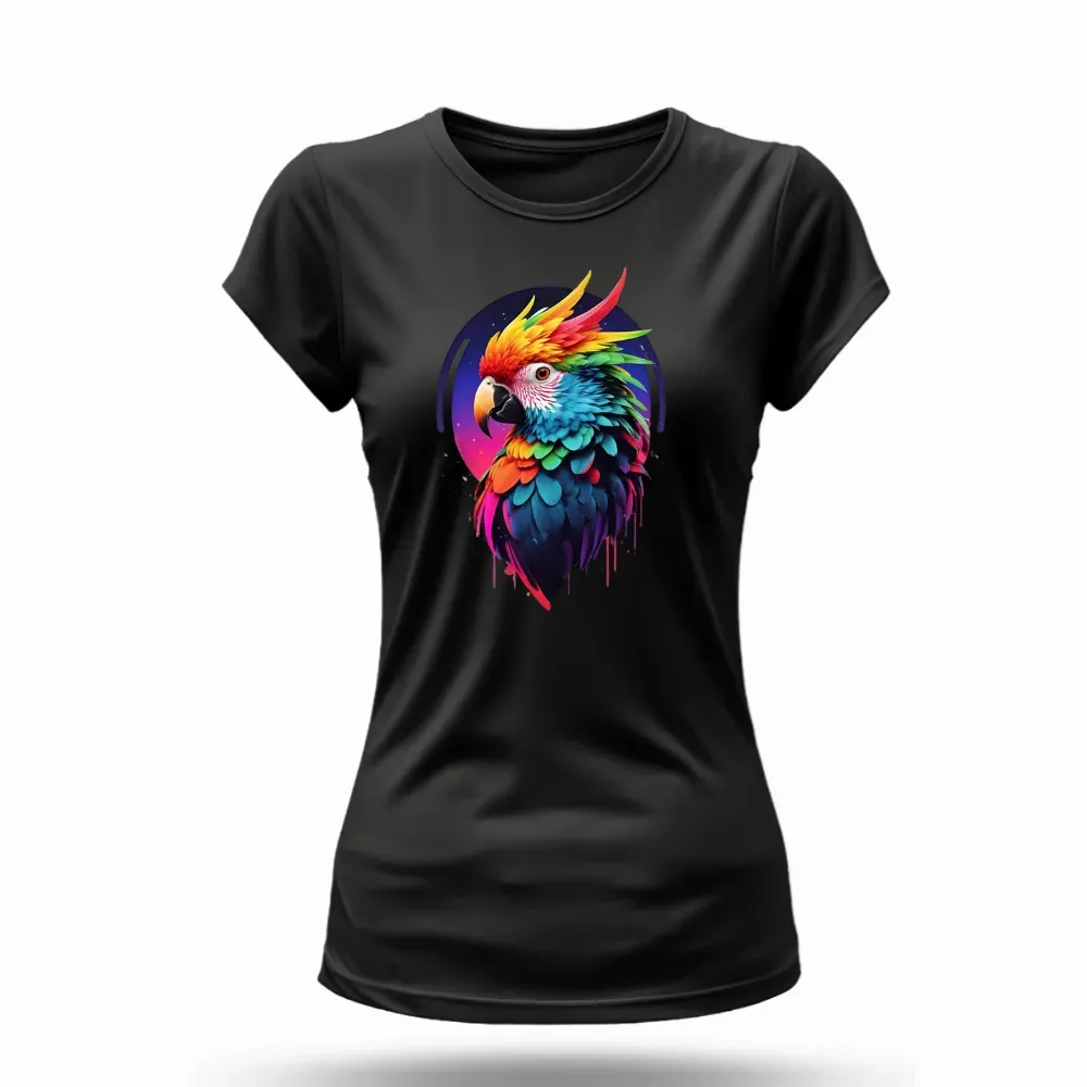 Camiseta negra Guacamaya