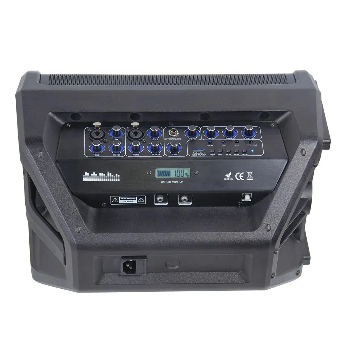 Cabina Profesional De Sonido Gt 219 XP UNITEC 120W