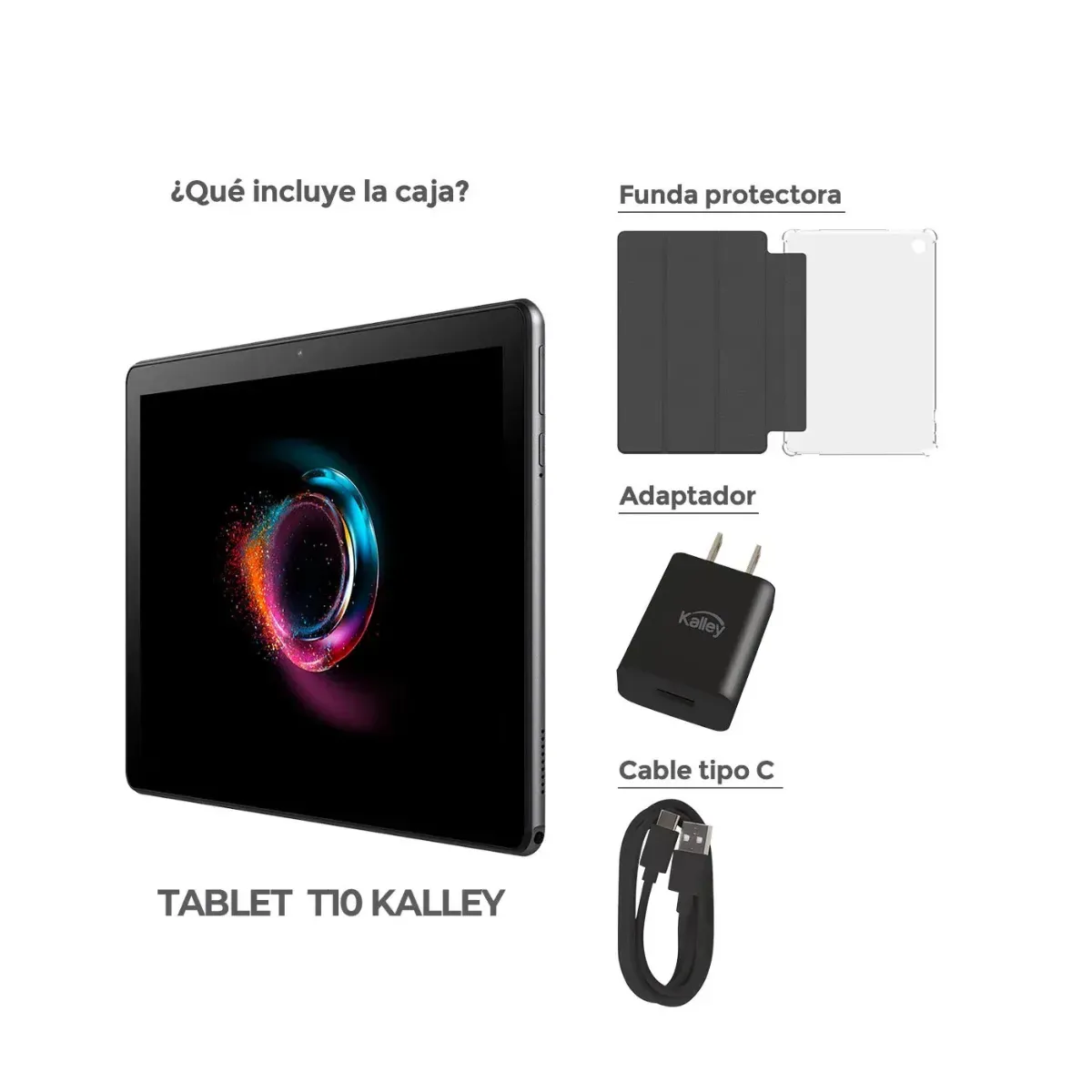 Tablet KALLEY 10Pulg T10 128GB WiFi