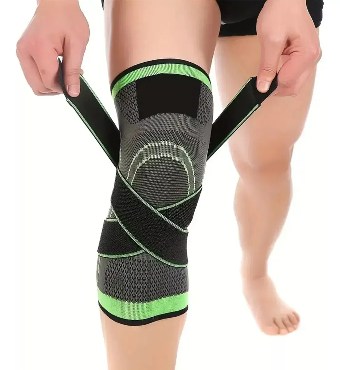 Venda Elástica Para Rodilla Con Velcro Ajustable MIYAGI