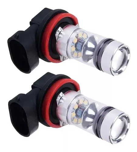 2x 20 Led H11 Luz Antiniebla 100w Bombillas De Faros Led