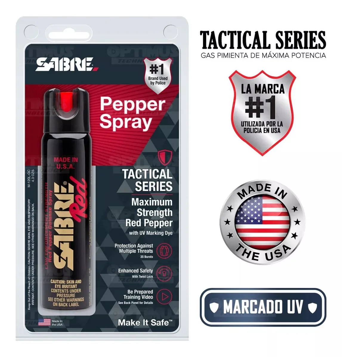 Gas Pimienta Defensa Personal Aerosol Pepper Spray Alto Rango