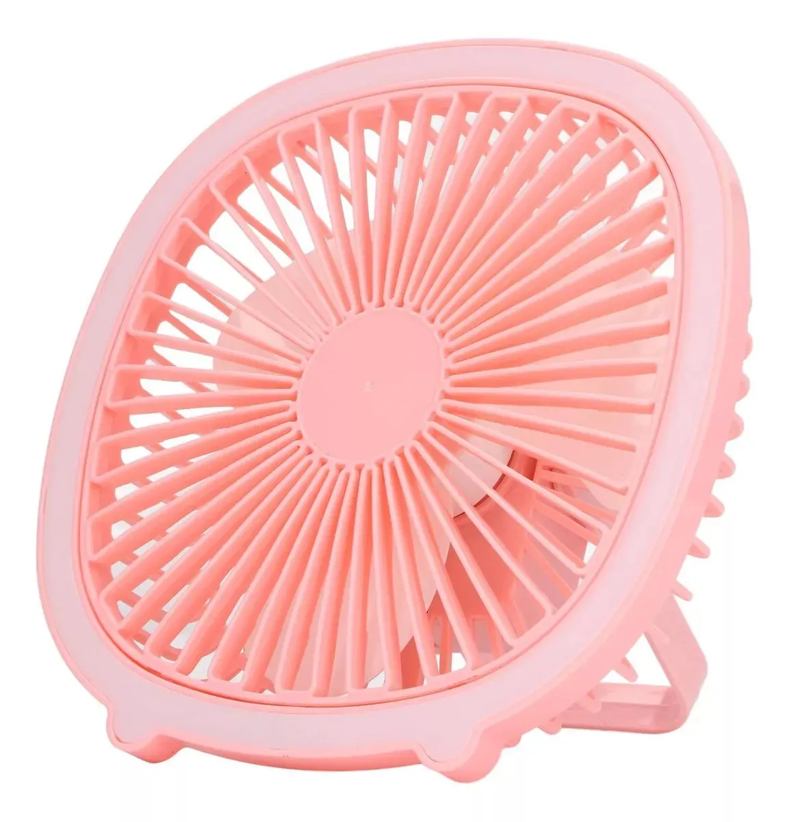 Mini Ventilador Lampara Led Mini Fan 3 Velocidade Recargable