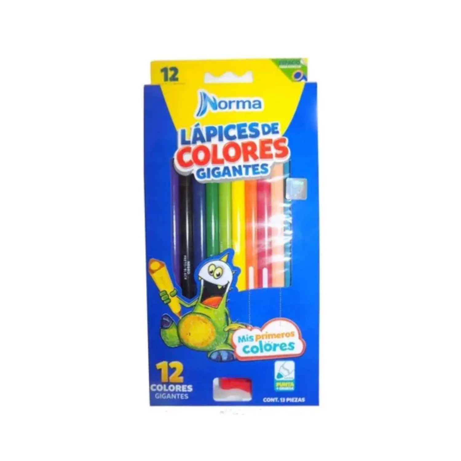 Colores Norma Gigante Triangular X 12 545642 Norma