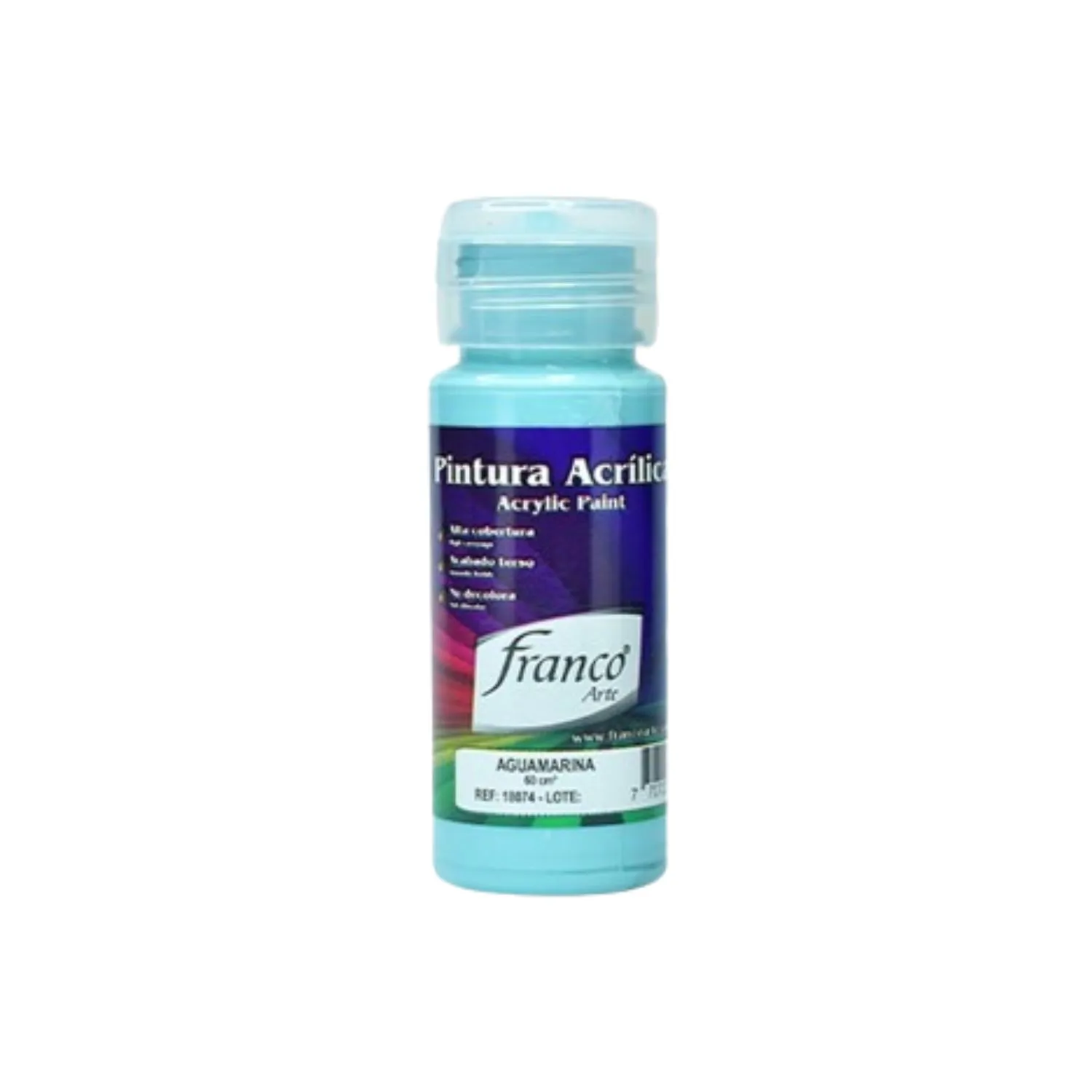 Pintura Al Frio Aguamarina 074 60 Ml Franco Arte