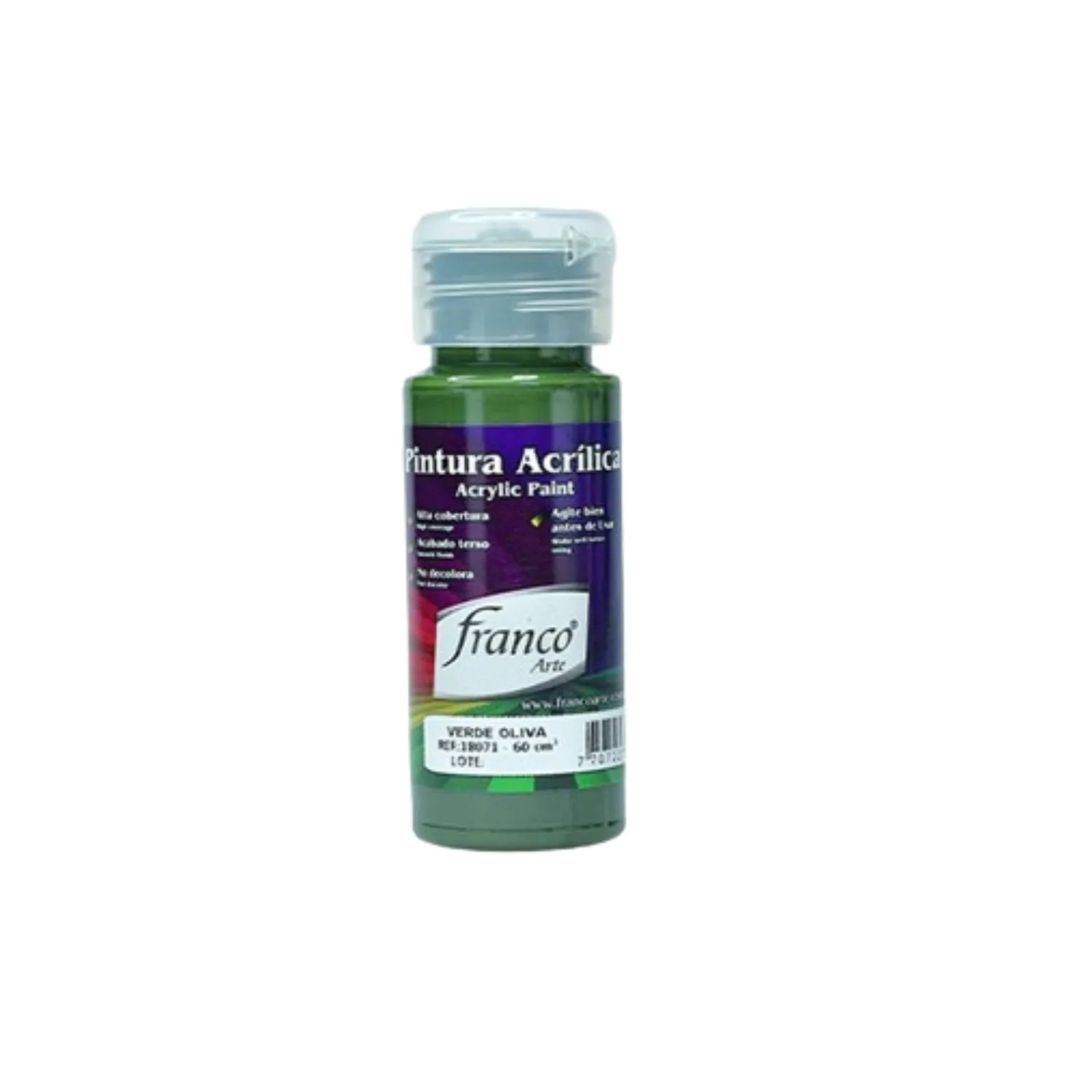 Pintura Al Frio Verde Oliva 071 60 Ml Franco Arte