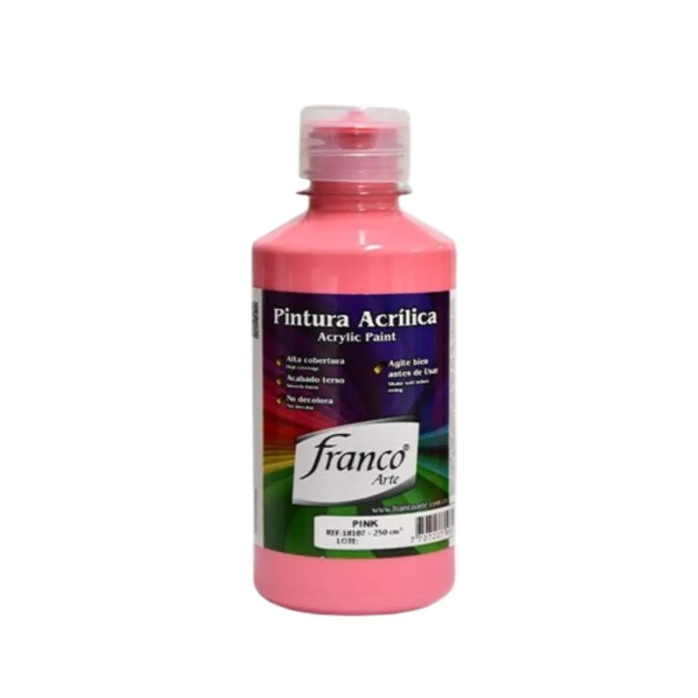 Pintura Al Frio Pink 250 Ml Franco Arte