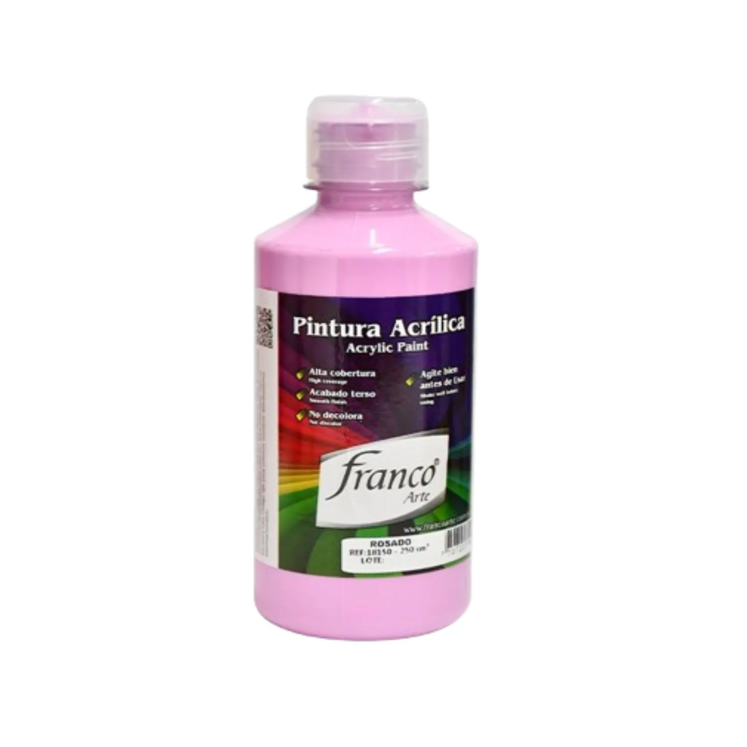 Pintura Al Frio Rosado 250 Ml Franco Arte