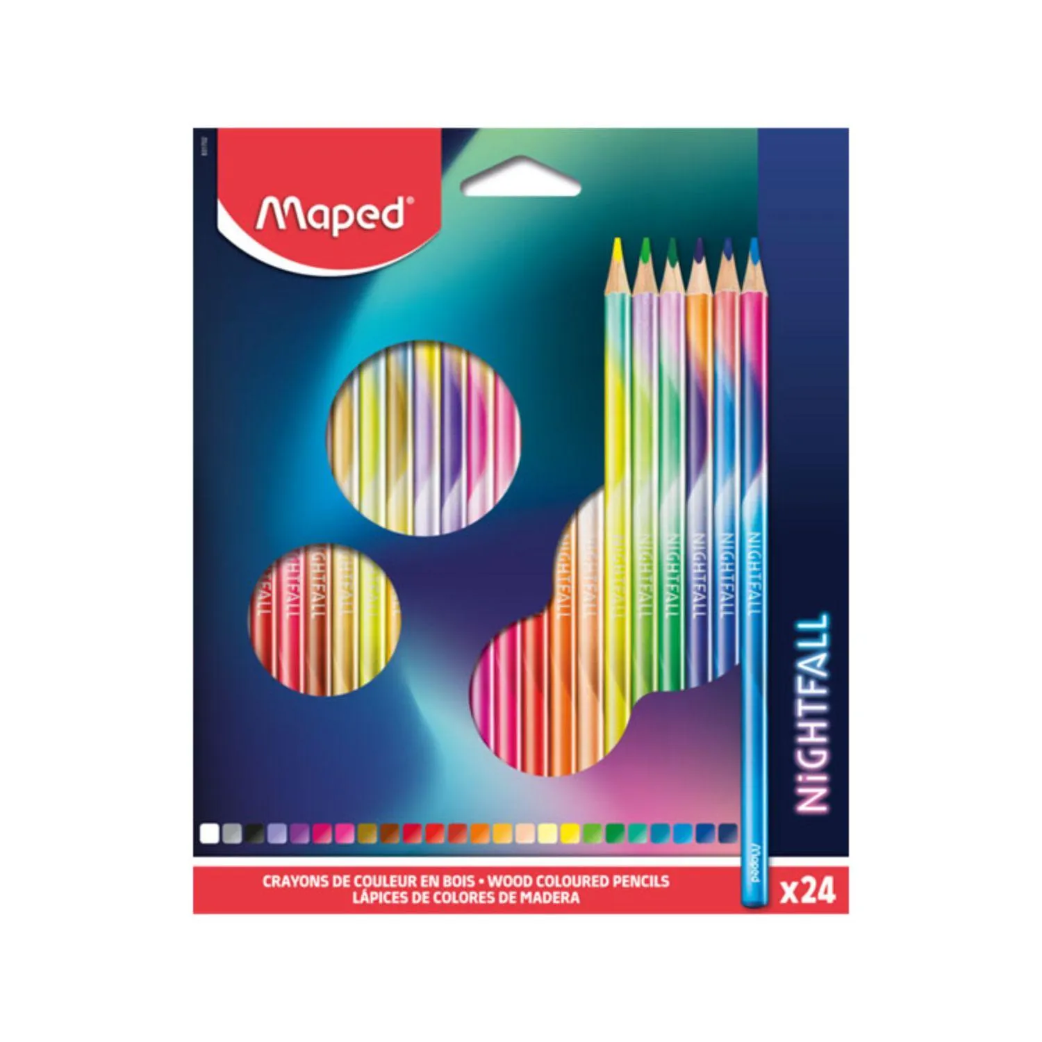 Colores Nightfall X 24 Ref. 831702 Maped