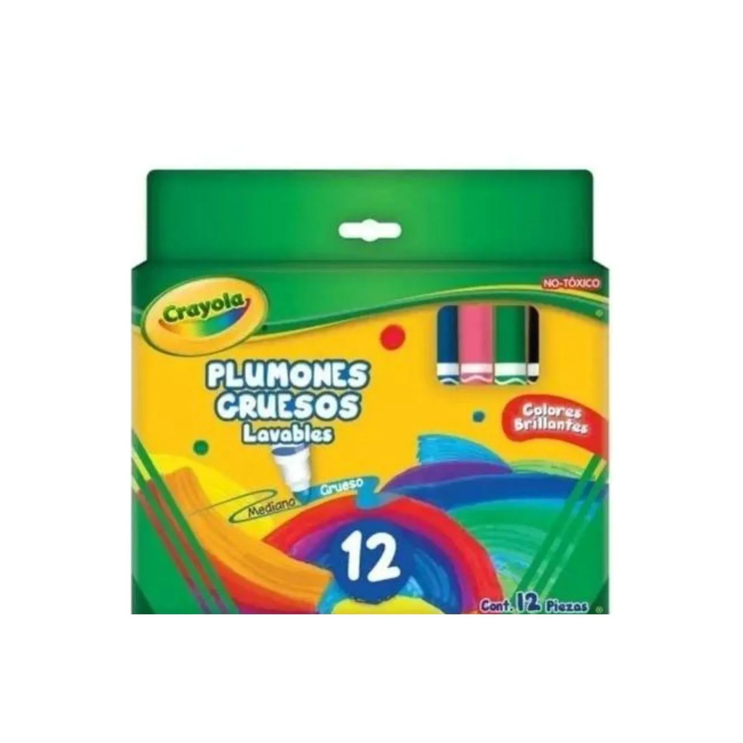 Plumones Jumbotips X 12 Crayola