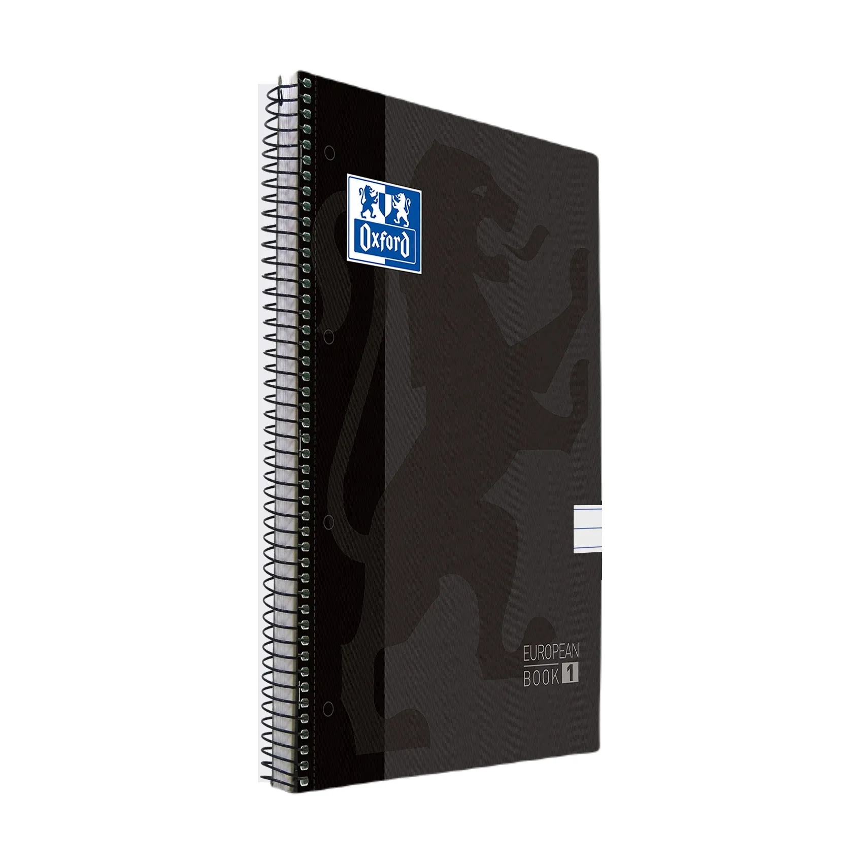 Cuaderno Oxford Classic 1 Materia Cuadriculado Negro