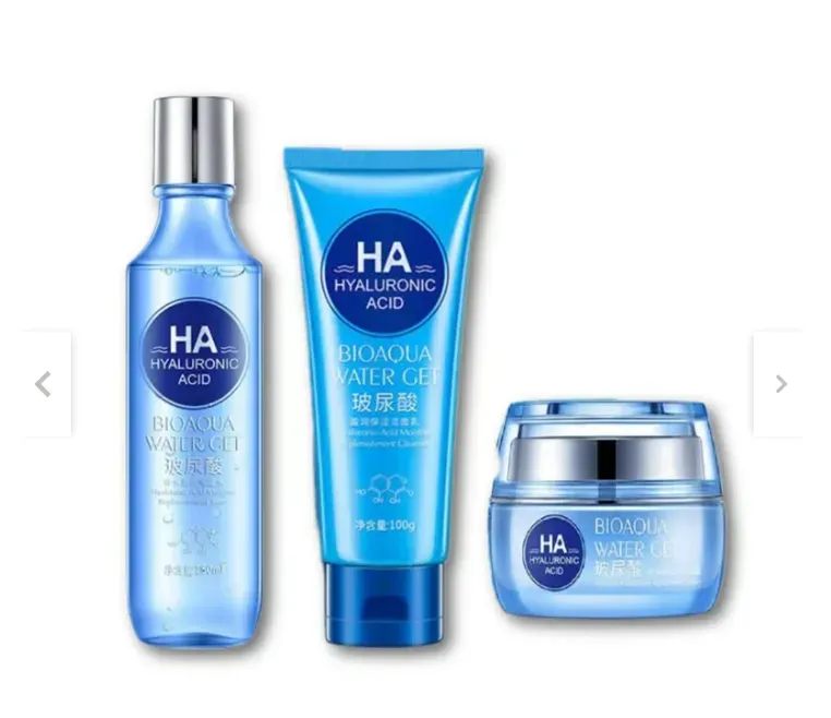 Siempre Joven con ácido Hialuronico - Kit Facial mañana y noche 