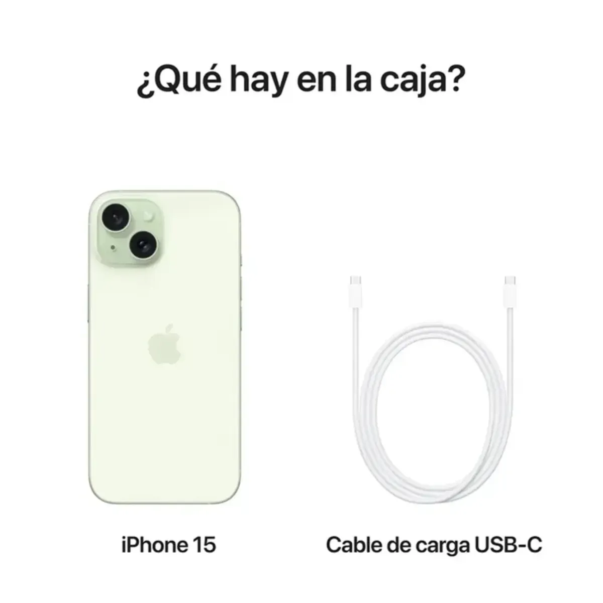 Celular iphone 15 5G 128 Gb 5G SIM Física Verde