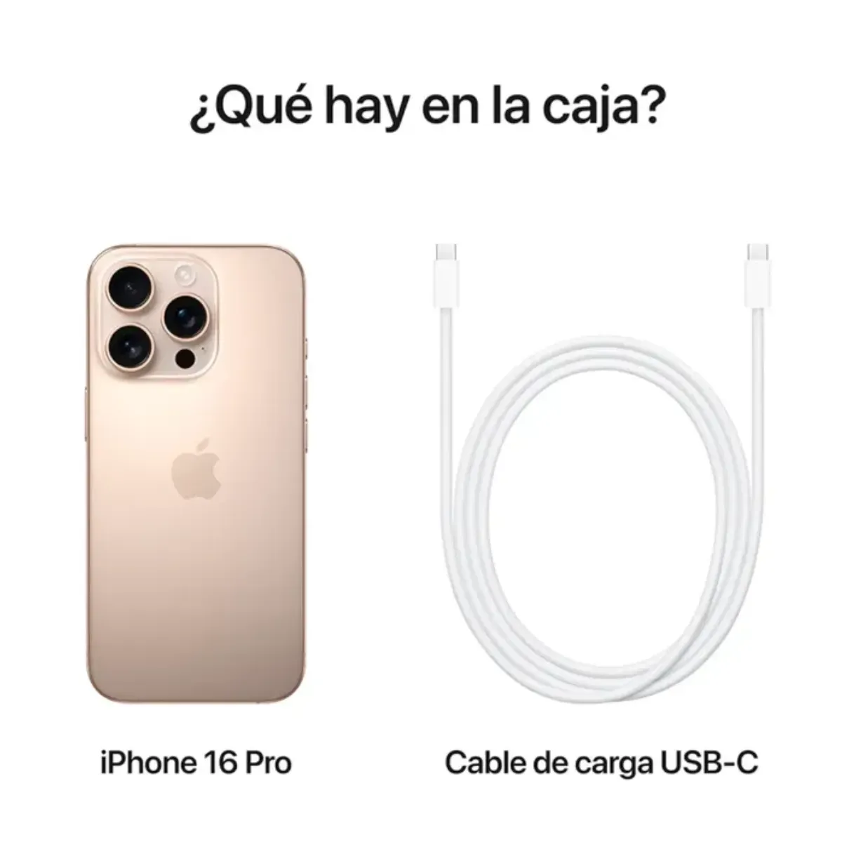 Celular iphone 16 pro 5G 256 GB Dorado 