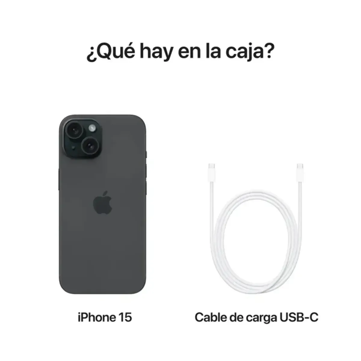 Celular iphone 15 5G 128 Gb 5G SIM Física Negro 