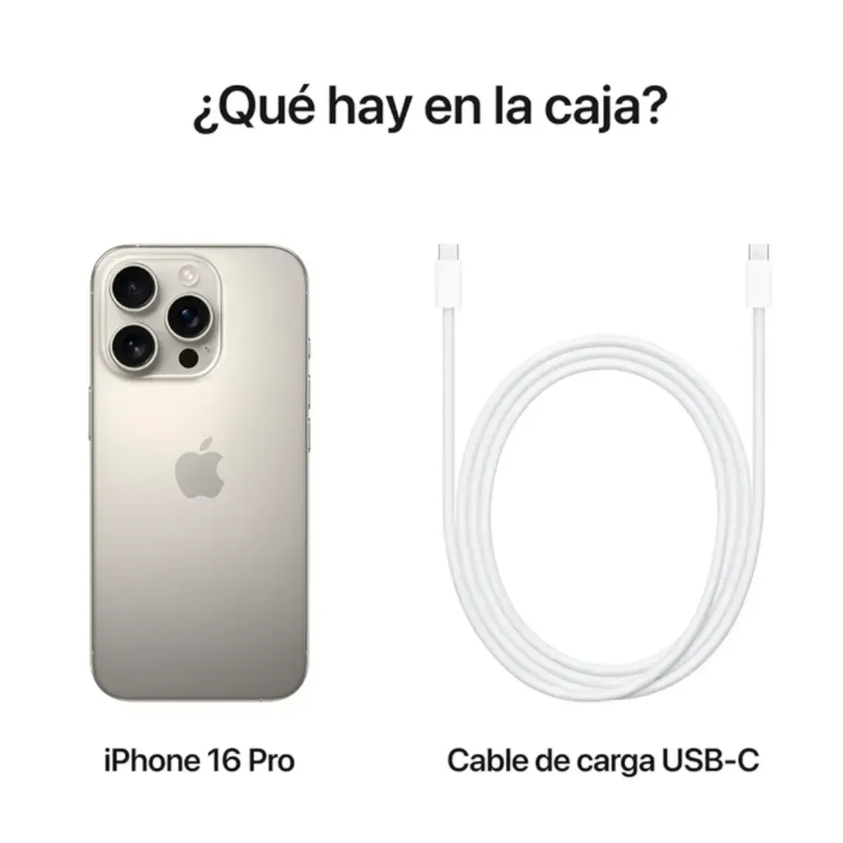 Celular iphone 16 pro 128 gb 8 Ram 5G Natural 