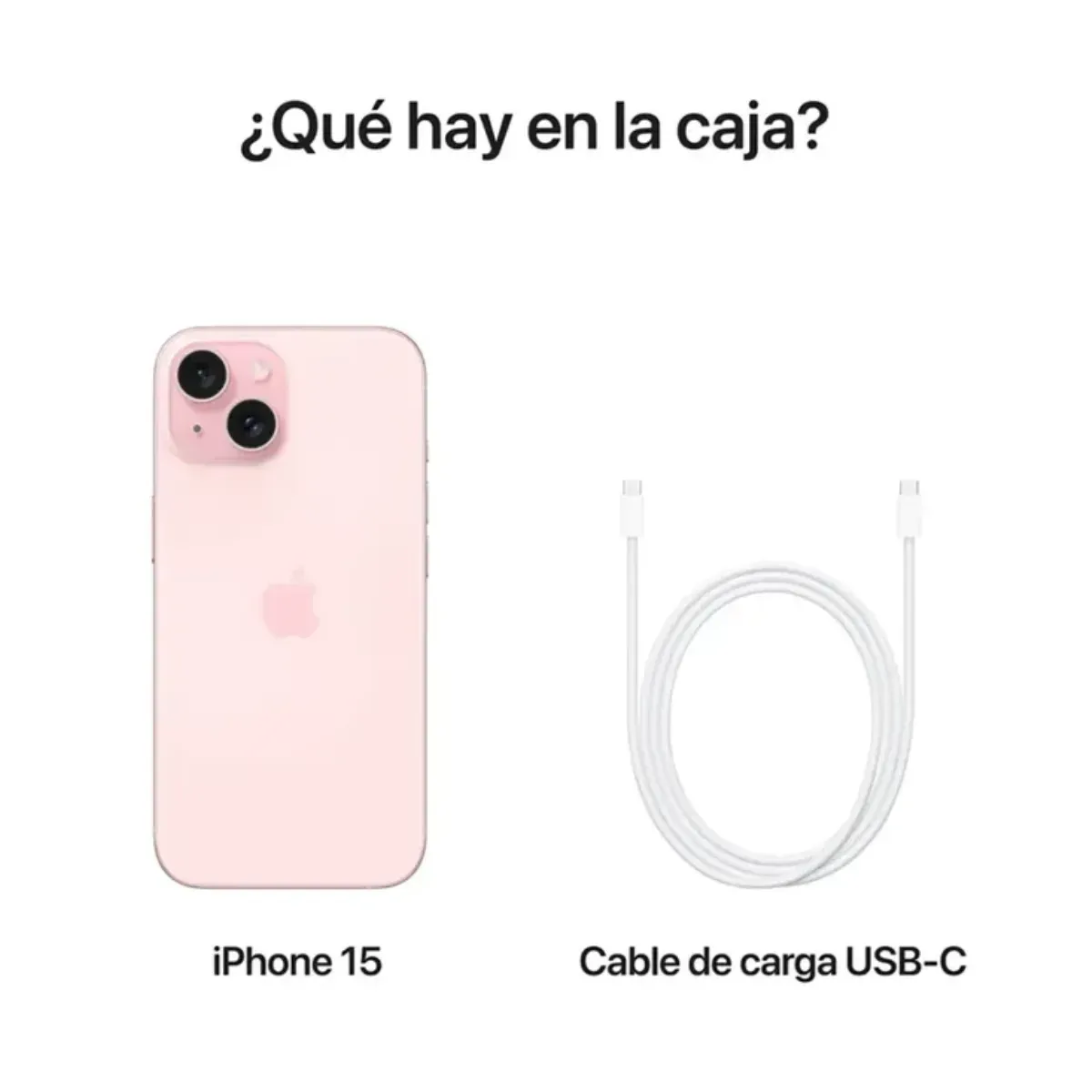 Celular iphone 15 5G 128 Gb 5G SIM Física Rosado 