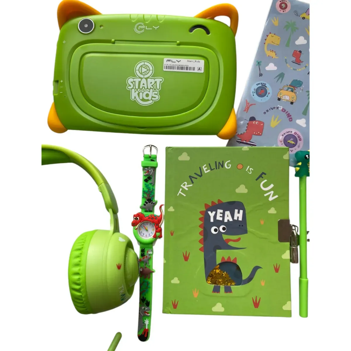 Tablet Fly Start Kids Premium Versión 64 Gb 4 Ram Verde