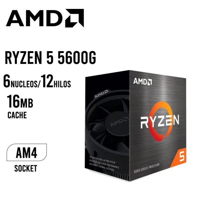 Procesador Amd Ryzen 5 5600G 