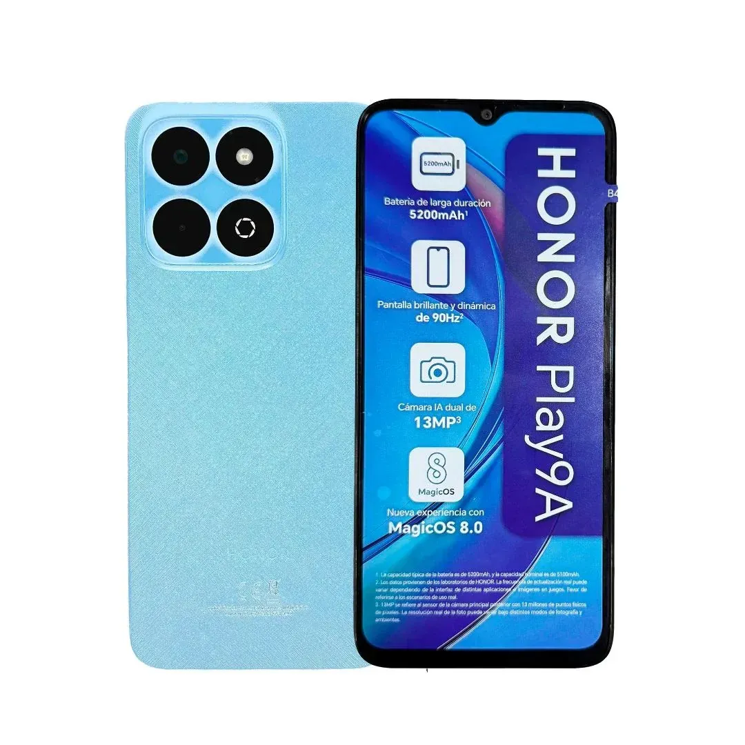 Celular HONOR PLAY 9A 128GB 4RAM AZUL OCEANO