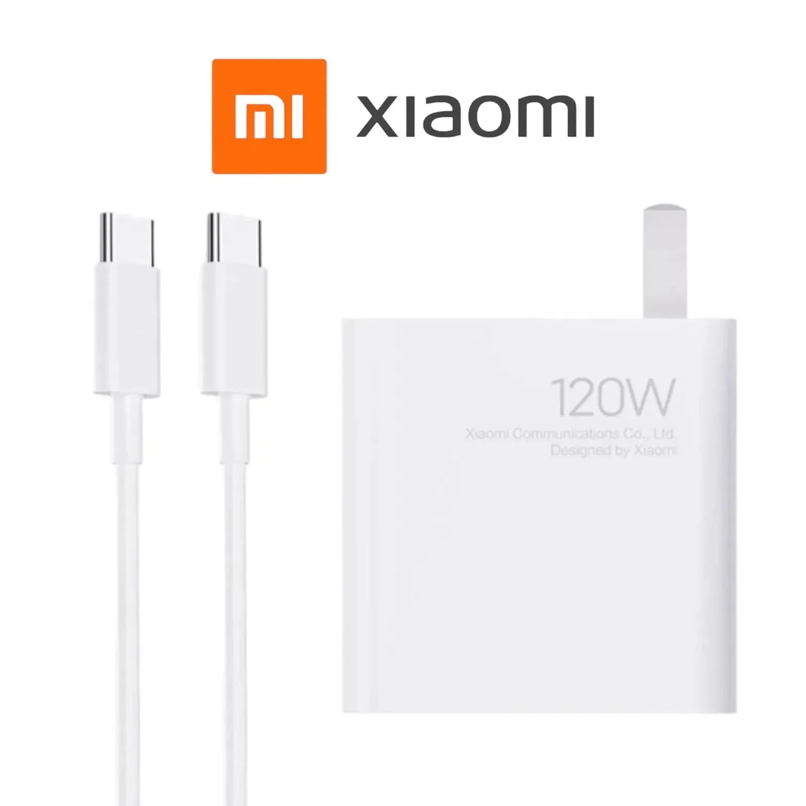 Cargador Xiaomi 120w 1.1 Super Carga Rapida