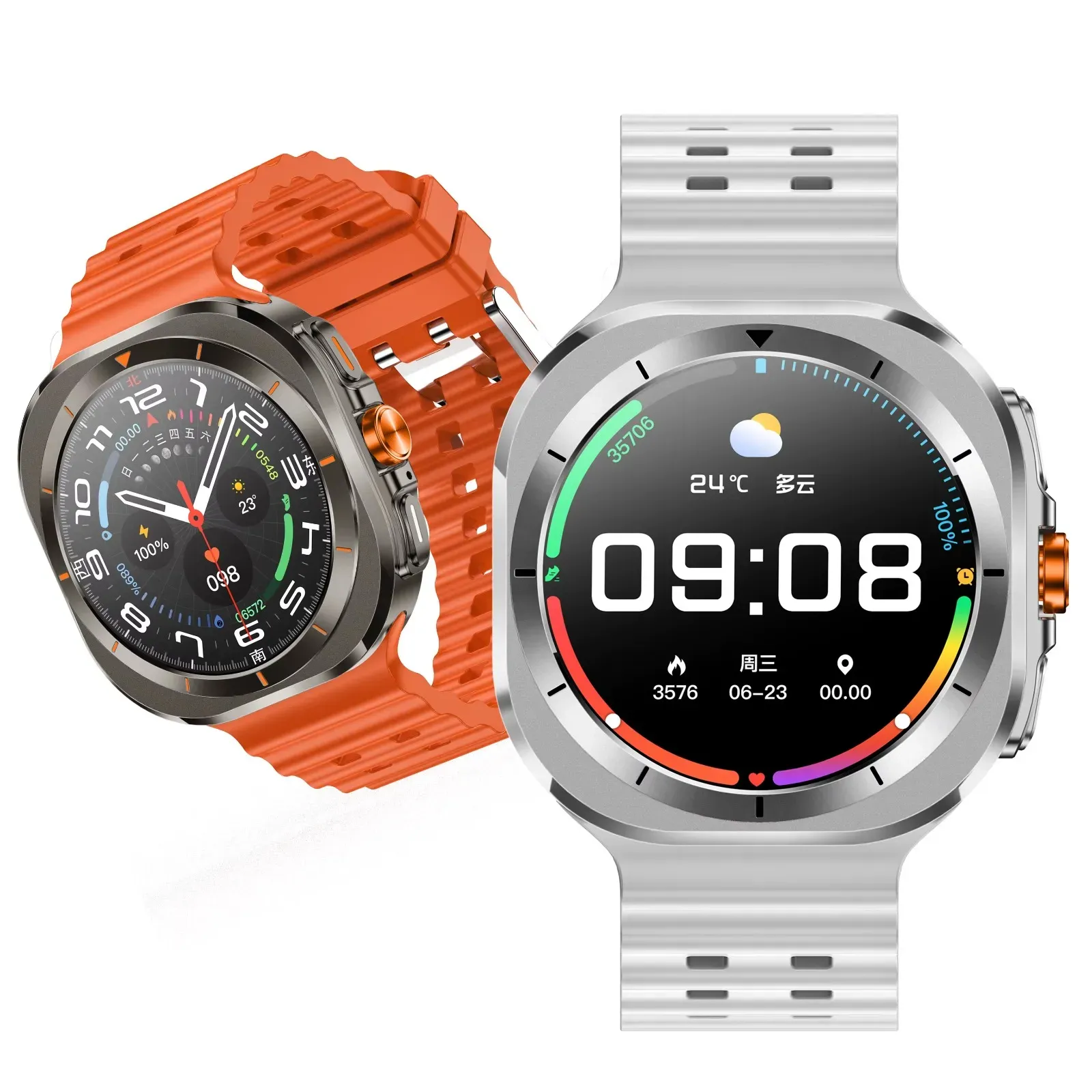 Smartwatch AMOLED Z7 Redonda Reloj Inteligente 2025 Ultra 8