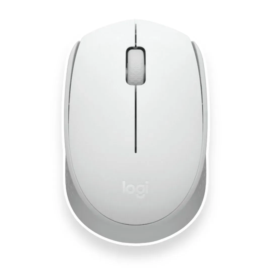 Mouse Optico Inalámbrico Logitech M170 Blanco