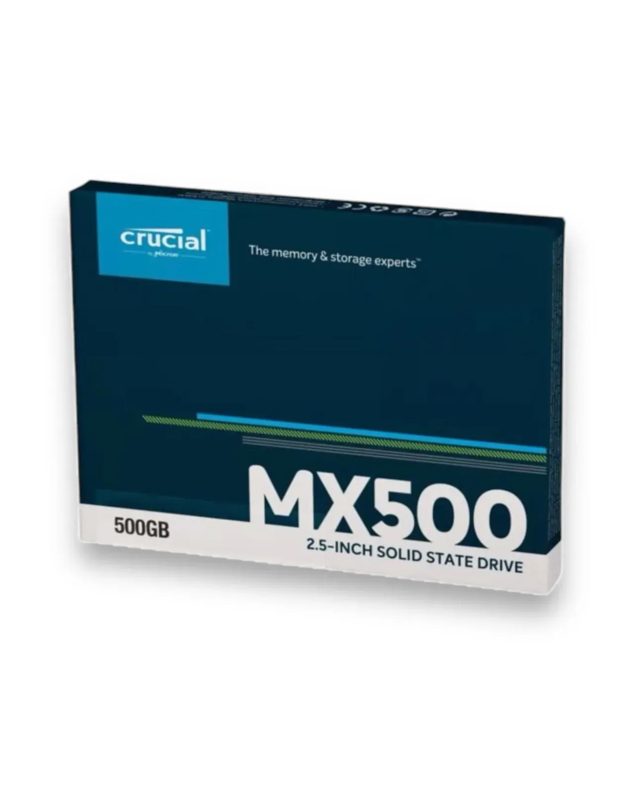 Disco Duro SSD Interno CRUCIAL 500gb Negro Slim