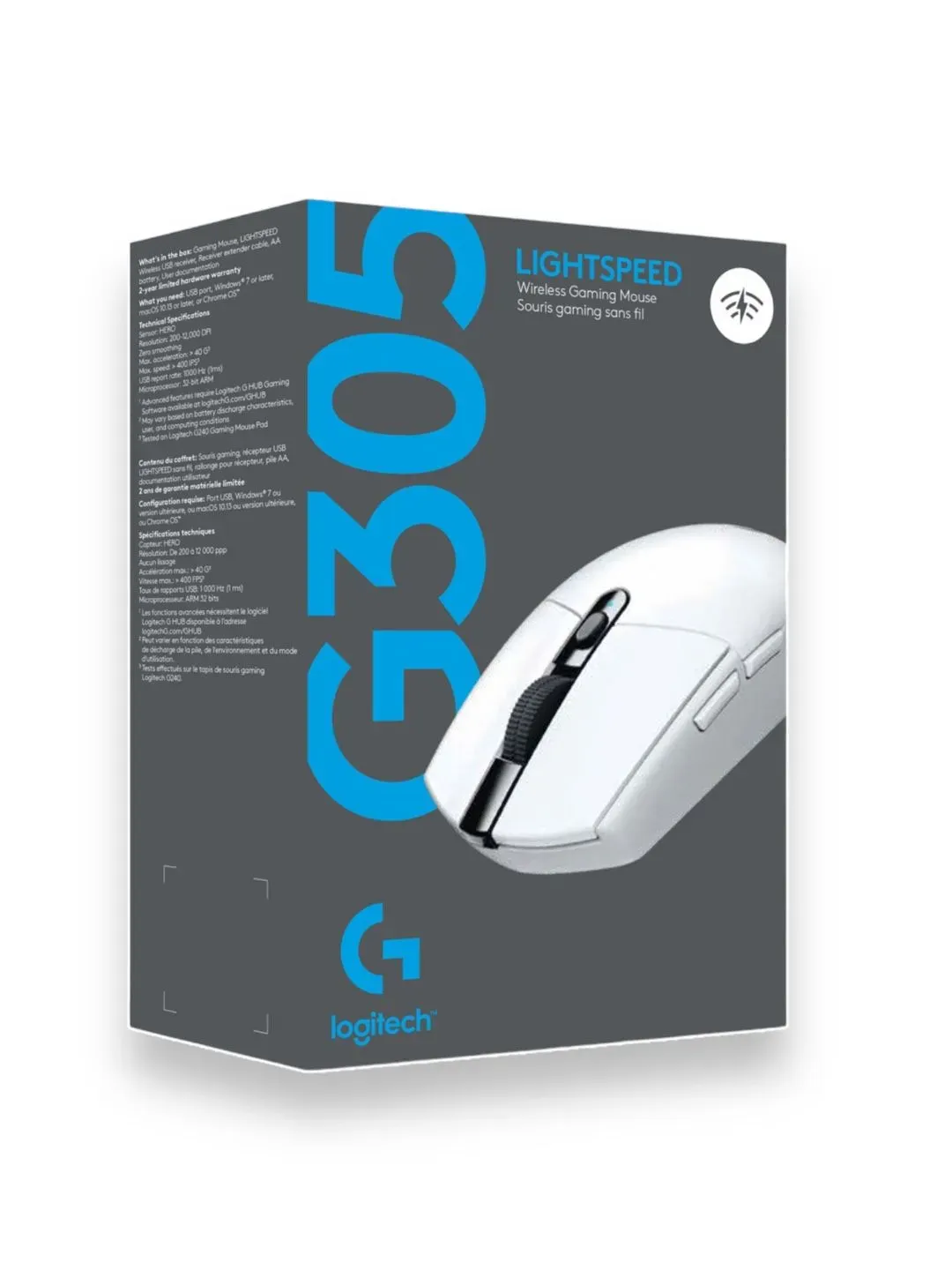 Mouse Gamer Logitech G Series G305 Blanco 