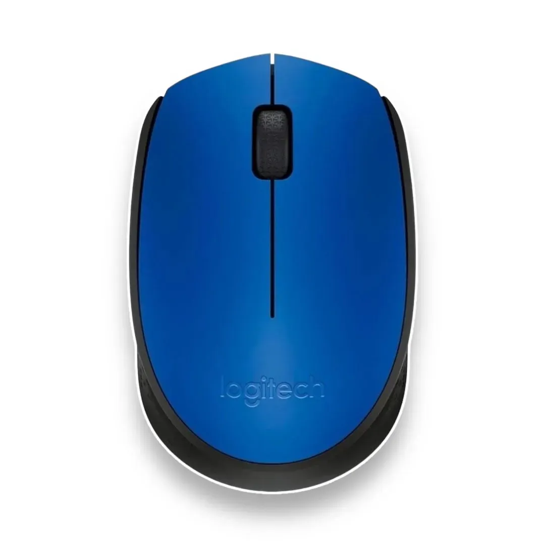 Mouse Optico Inalámbrico Logitech M170 Azul 