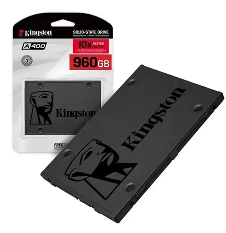 Disco Duro SSD Interno Kingston 960gb Negro Slim A400 960GB