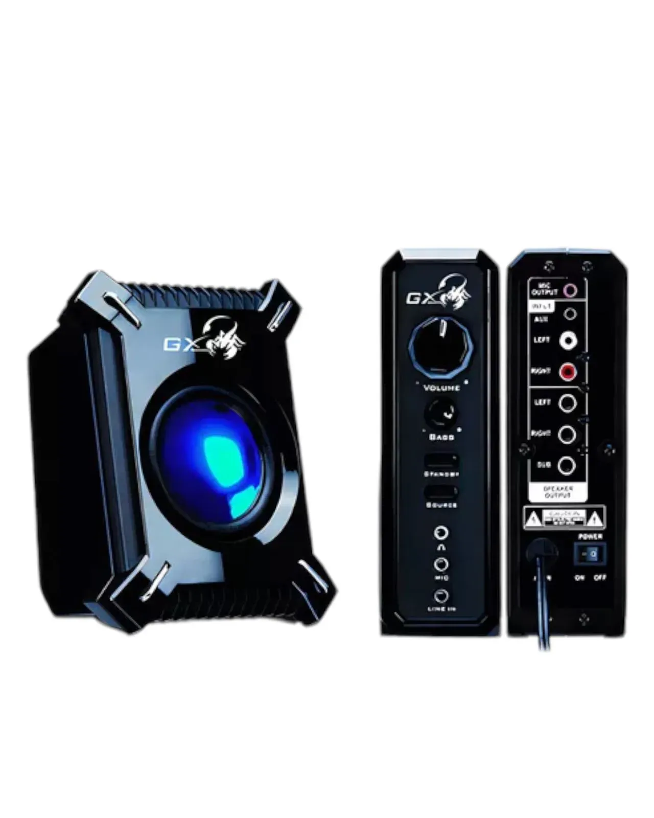 Parlantes Speakers Subwoofer GENIUS SW-G2.1 2000 GX Gamer Scorpion 45W