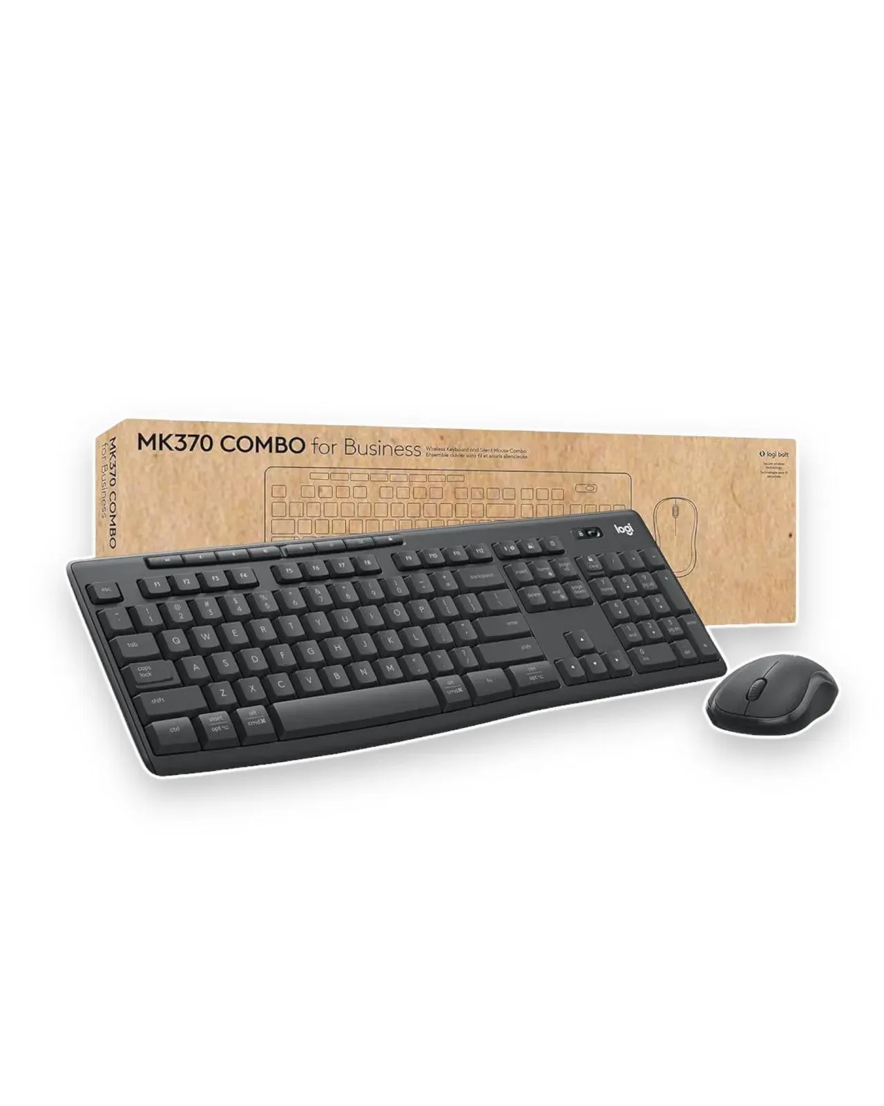 Combo Teclado Y Mouse Logitech  Mk370 Inalámbrico Bluetooth