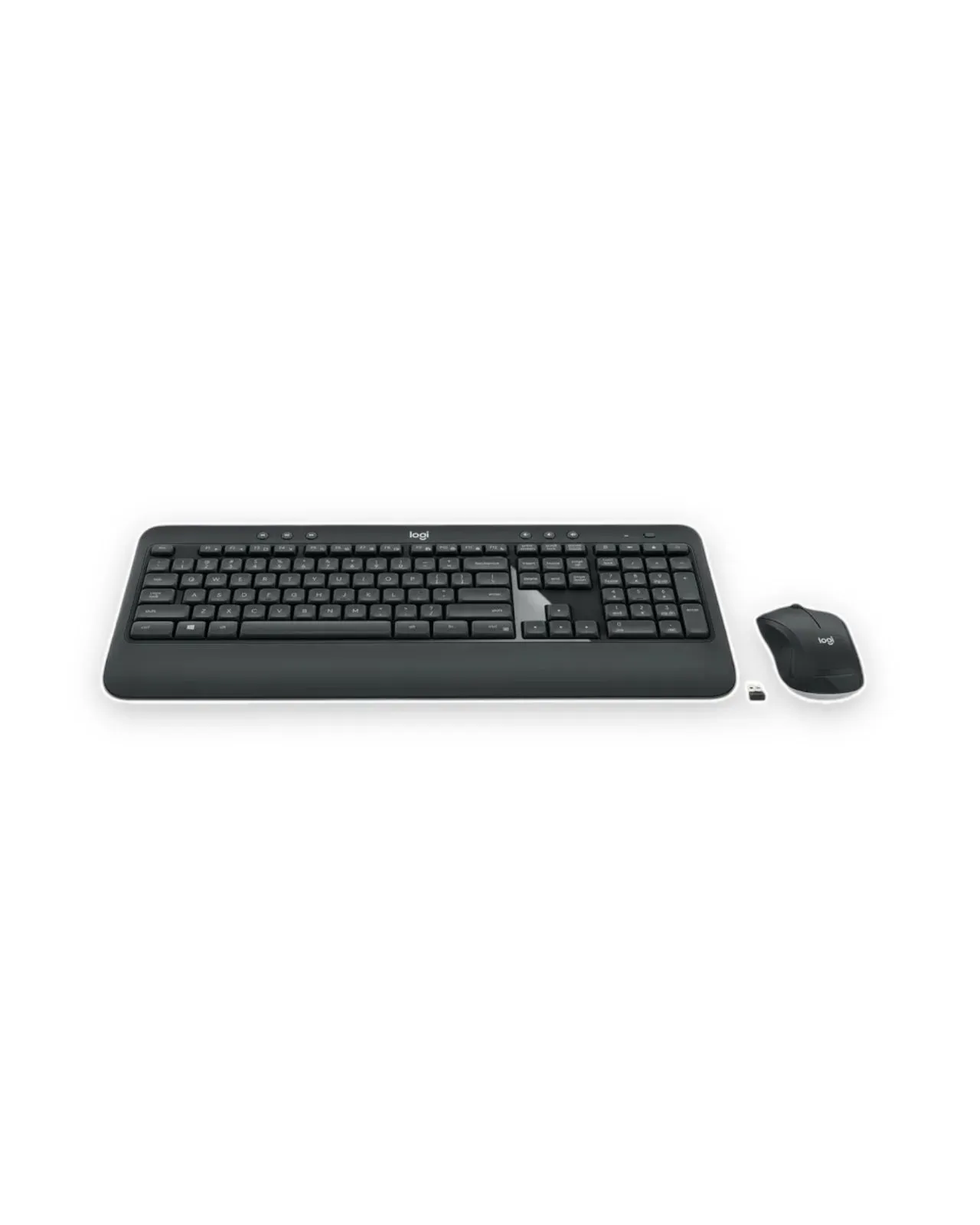 Combo Teclado Y Mouse Logitech Mk540 Inalámbrico Español Color Negro