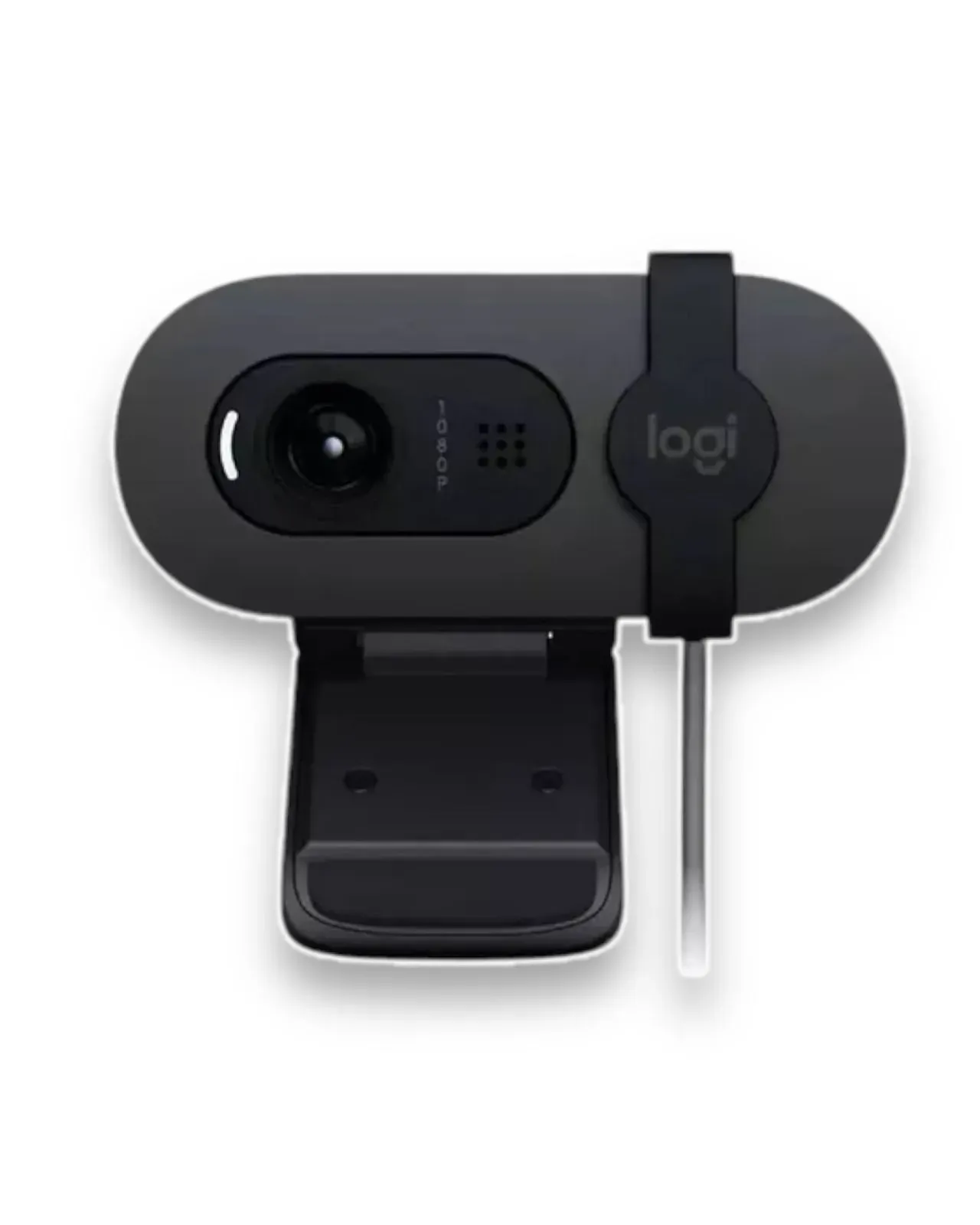 Camara WebCam Logitech Brio 100 Full Hd 1080p Tapa Rightlight 2 Color Negro