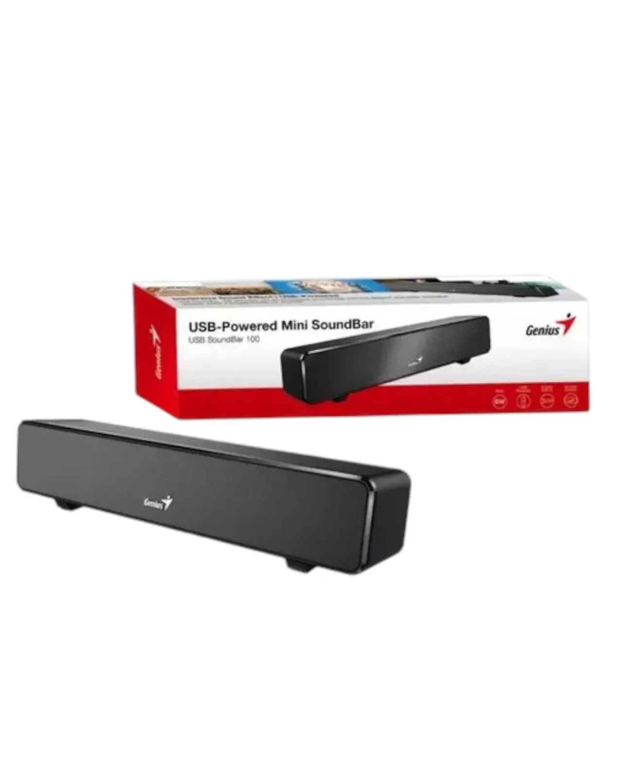 Barra De Sonido Bluetooth Genius Soundbar 100