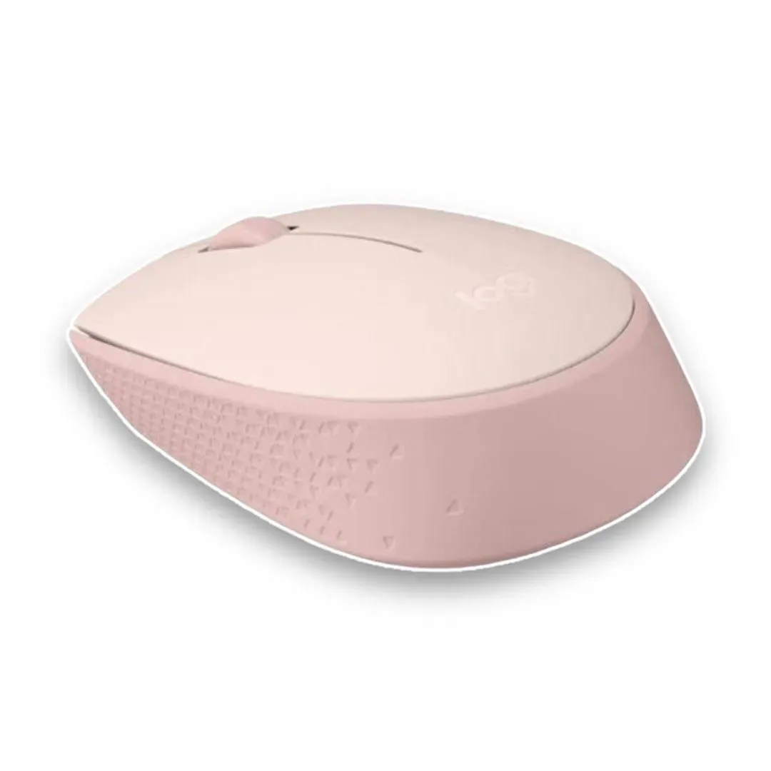 Mouse Optico Inalámbrico Logitech M170 Rosa