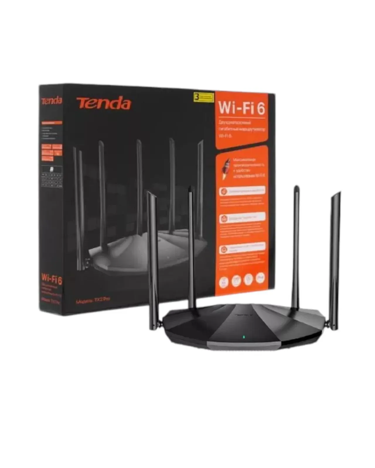 Router Repetidor Access Point Tenda TX2 PRO Dual Band WIFI 6  Gigabit 