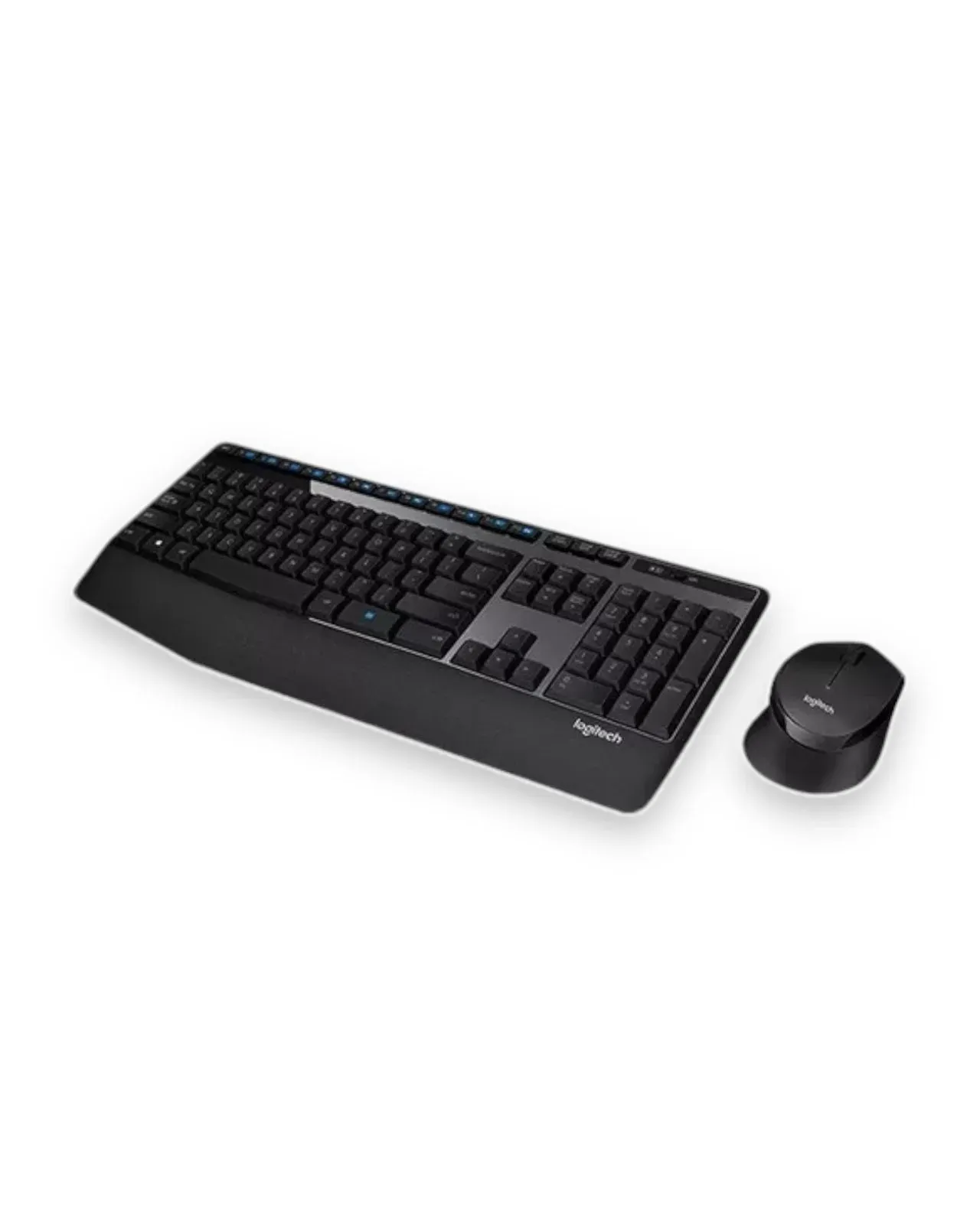 Combo Teclado Y Mouse Logitech Mk345 Inalámbrico Español Color Negro