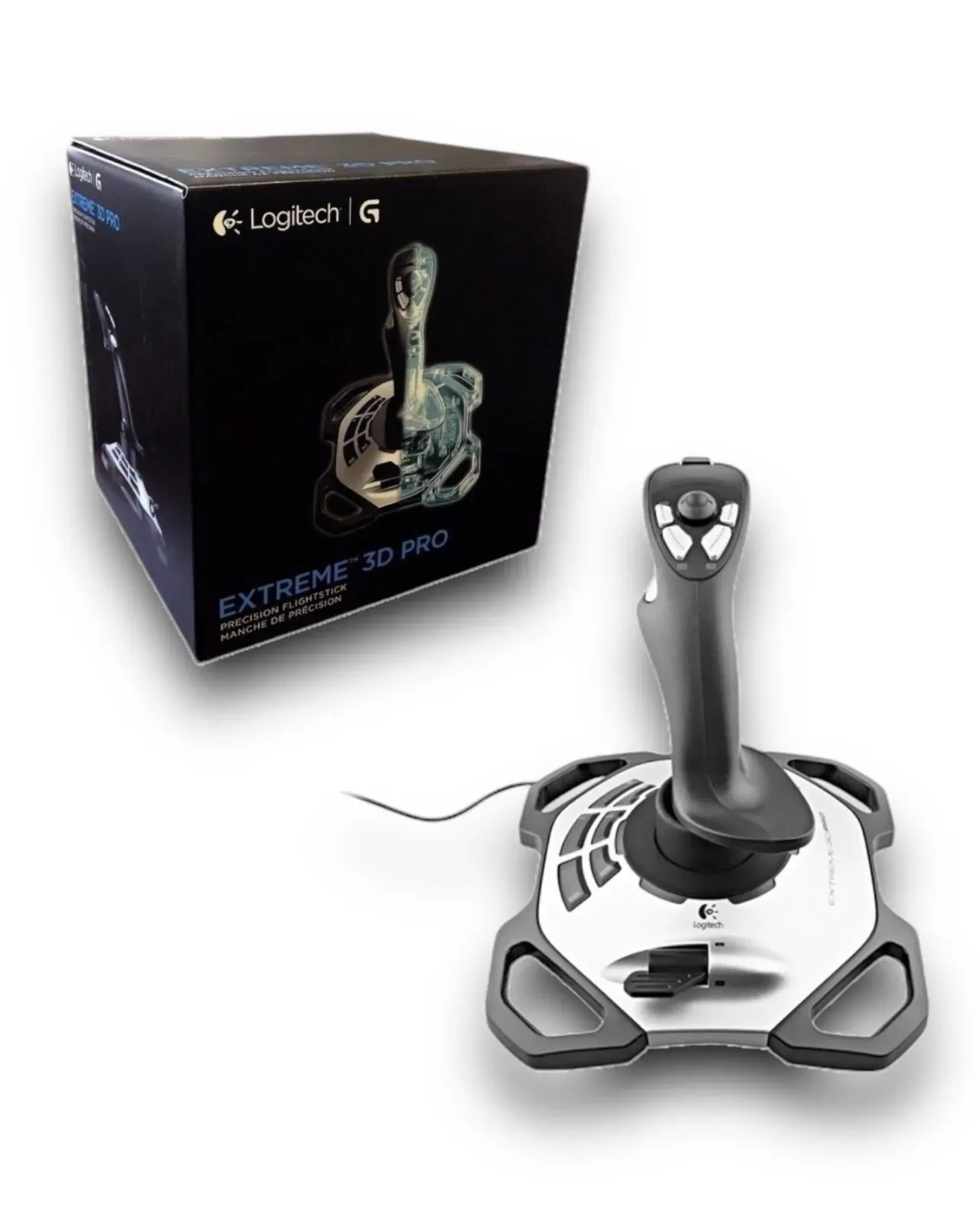 Control joystick Logitech G Extreme 3D Pro Negro