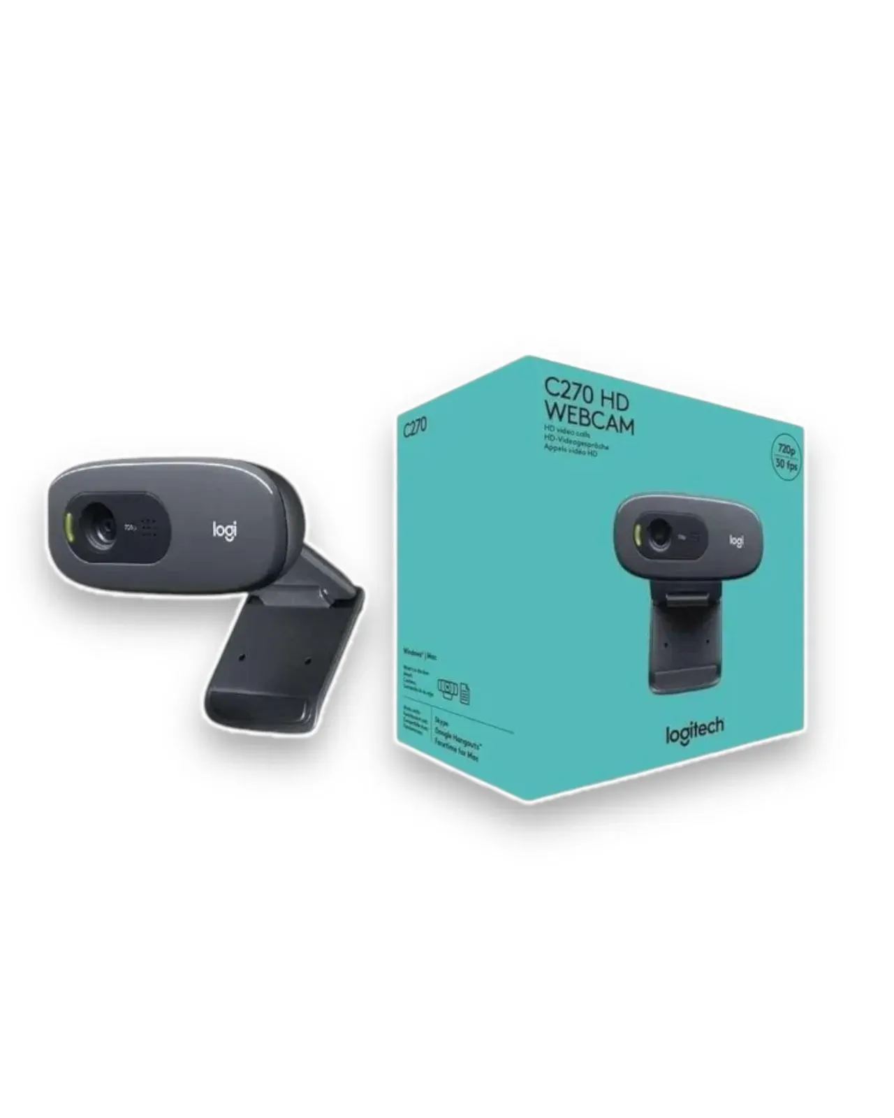 WebCam Logitech C270 Webcam  Para Videoconferencias Hd 720p