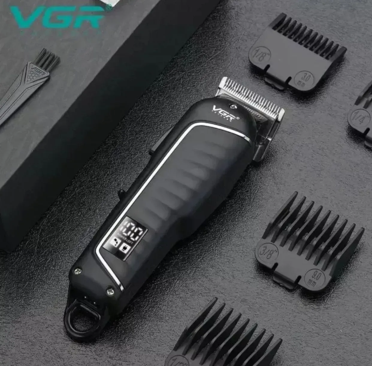 Maquina Cortadora De Cabello Profesional VGR V-683 Inalámbrica Recargable